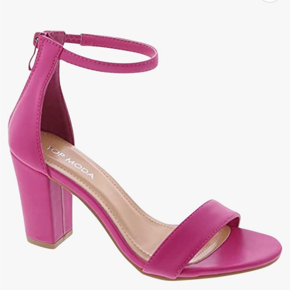 The Hannah Heel- Top Moda size 9- Fuchsia color (matte)